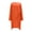 Orange, variant on TKLPEHG Womens Tunic Tops Irregular Hem Long Sleeve Dresses for Women Fall Loose Crew Neck Dressy Casual Slit High Low Tunic Shirts (Purple,S)
