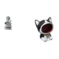 thumbnail image 1 of Escultura De Figura De Gato Guan Yin, Arte Feng Shui, Adorno Artesanal, Estatua De Buda Femenina, Centro De Mesa Decorativo Para Interior, Mesa, Pasillo, Dormitorio, Escritorio., 1 of 8