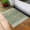 thumbnail image 6 of Addison Rugs Chantille Indoor/Outdoor Transitional Stripes Green Washable Rectangle Rug, 1'8" x 2'6", 6 of 6