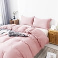 thumbnail image 3 of Pink Corner Ties Duvet Cover Set, 3 of 8