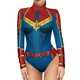 thumbnail image 2 of Spider Superhero Jumpsuit Cosplay Clothing, Women's Tight Fitting Cosplay Clothes Halloween Gifts for Super Hero Fans (Blue) Size: M, 2 of 5