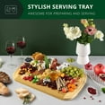 thumbnail image 2 of Royal Craft Wood Cutting Board for Kitchen – Wood Chopping Board with Juice Groove – Bamboo Cutting Board for Meat, Vegetables, Cheese & Charcuterie Serving (XXL, 20" x 14"), 2 of 6
