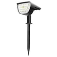 thumbnail image 1 of Luz solar para exteriores, 32 luces LED con sensor de movimiento solar, luces solares para jardín 2 en 1, de paisaje, luces de pared impermeables para exteriores para 3000 K blanco cálido kusrkot Luz de camino al aire libre, 1 of 8