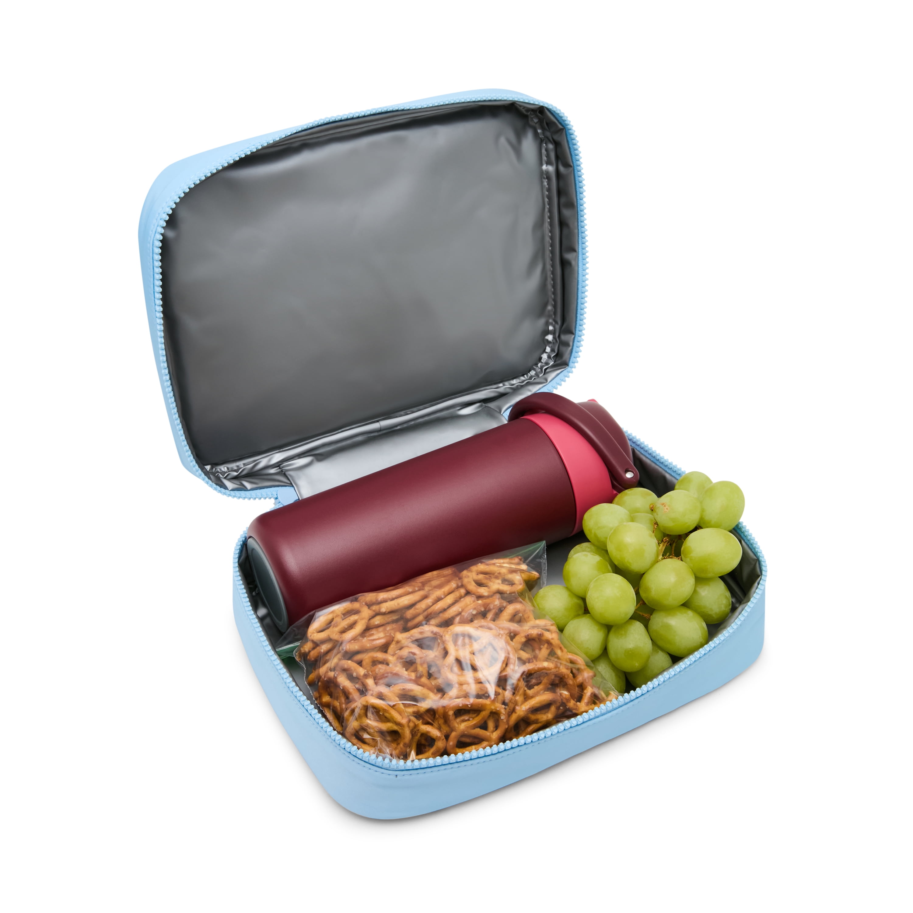 Madden NYC Zip Around Lunchbox, Blue