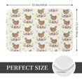 thumbnail image 2 of Sikiie Flower Chicken Print Flannel Anti-slip Floor Mat 16x24in, Thickened Dustproof Entrance Door Mat Floor Mat for Kitchen, Bathroom, Laundry Room, 2 of 7