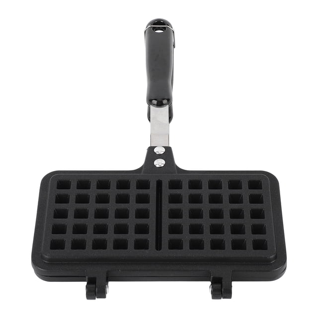 Stovetop Waffle Maker Pan, Durable Double Waffle Pan Multifunctional For Breakfast
