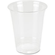 5PK Genuine Joe Clear Plastic Cups, 12 fl oz, Cold Drink, 25 Cups