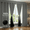 Light gray, variant on QIANLI 4 Panels 100% Blackout Curtains, Midweight Thermal Insulated Grommet Drapes for Bedroom Living Room, Light Blocking Window Treatment, Pack of 4, 54x108 Inches, Black