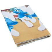 Party Factory `Smurfs' Tablecloth, 47.3x70.8 inch, Colorful, Paper Party