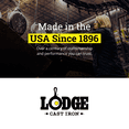 thumbnail image 6 of Lodge 13.25" Seasoned Cast Iron Skillet, 6 of 8