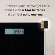 PREMIUM Wireless Bathroom Scale UC-352BLE