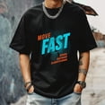 thumbnail image 4 of Men's Short Sleeve Graphic T shirt Collection Summer New Trendy Fashion Oversized Men's Tee, 4 of 5