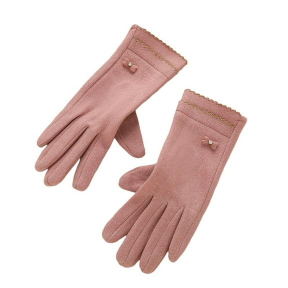 Winter Gloves Men Winter Gloves For Screen Gloves Warm Fleece Lined Gloves