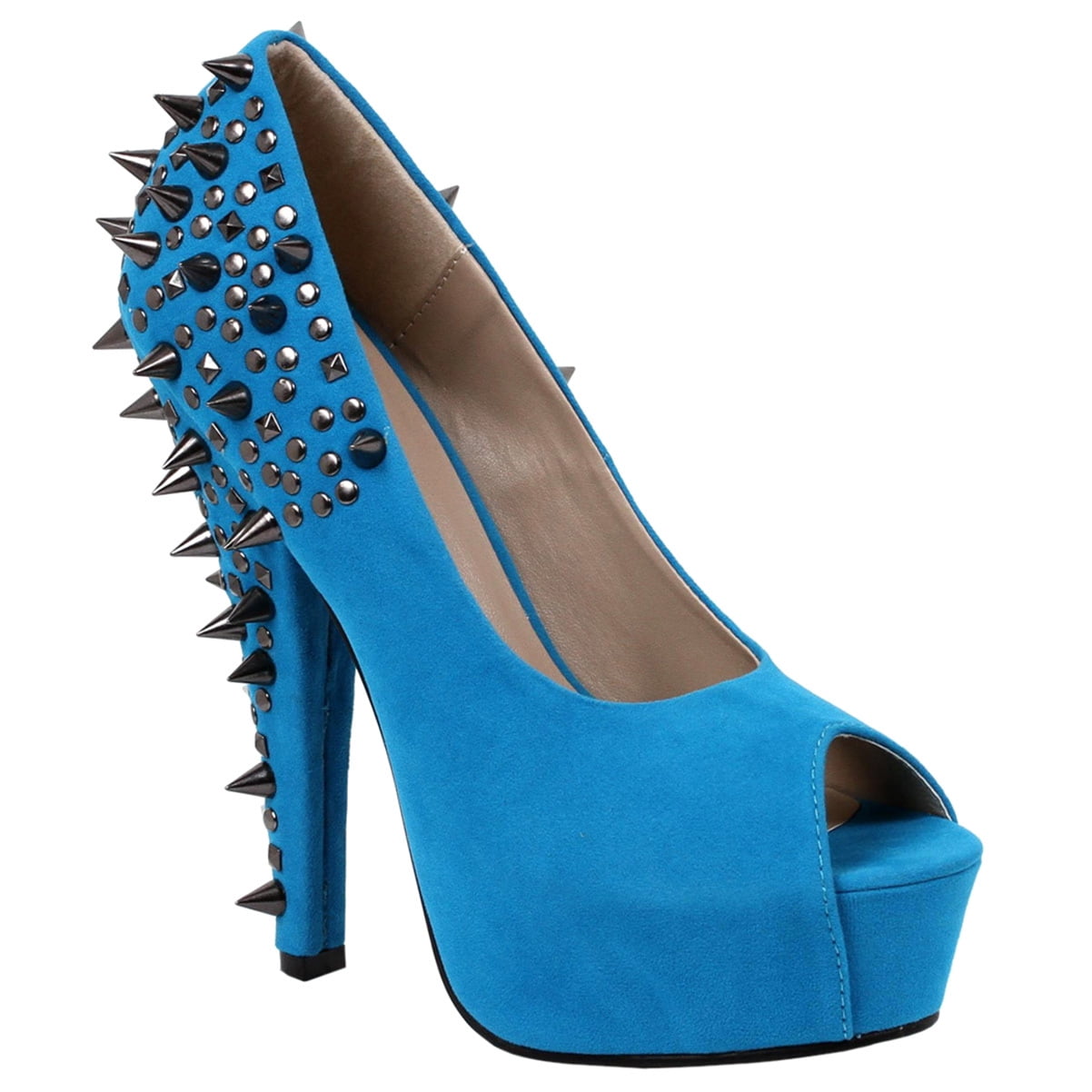 bright platform shoes
