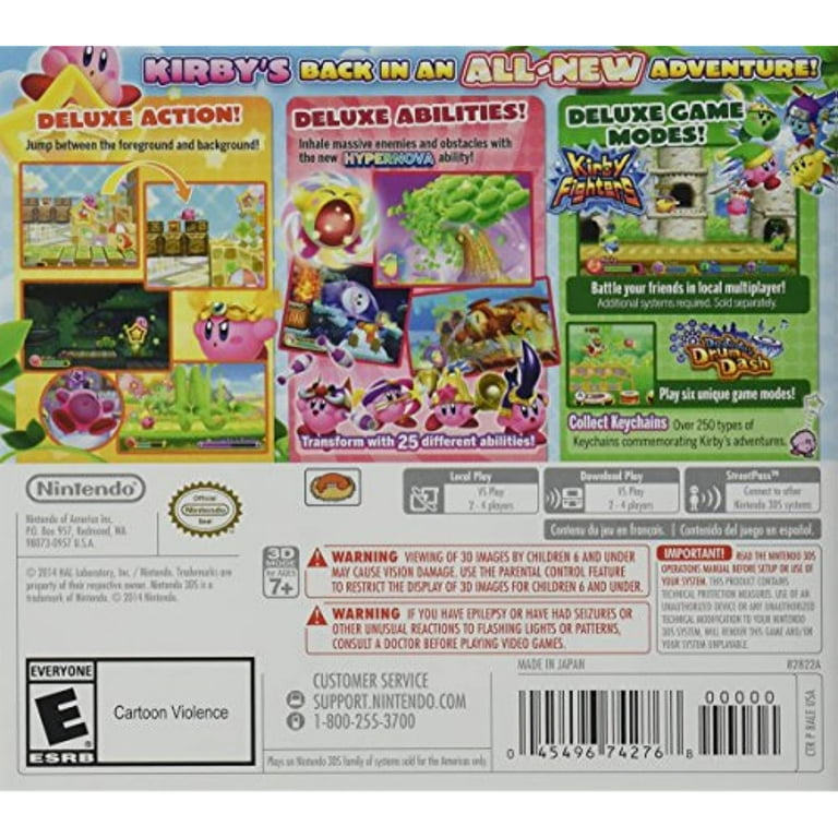 Kirby triple best sale deluxe 3ds download