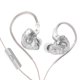 thumbnail image 1 of GK G1 Auriculares con cable Auriculares intrauditivos HIFI dinámicos de 3,5 mm (transparentes con micrófono) Hugtrwg Nuevos Originales, 1 of 8