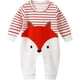 thumbnail image 4 of Mono lindo animal para bebé recién nacido, pijama de oso pingüino 3D, mono de manga larga para niño pequeño, traje de ropa de 0-12 M, 4 of 5