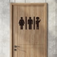 thumbnail image 4 of Letreros Decorativos para Baños para Hombre y Mujer - Letreros para Baños Modernos para Hombre y Mujer - Letreros para Puertas de Baños - Letreros para Baños Profesionales - Señalización para Baños JAMW Sencillez, 4 of 5