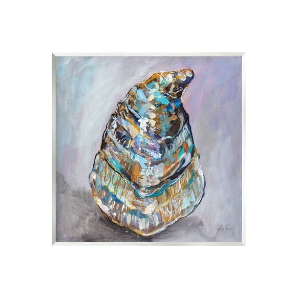 Stupell Industries Modern Oyster Painting Animals & Insects Painting Unframed Art Print Wall Art, 12 x 12