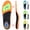 Orange-2.9cm High Arch, variant on Ailaka Arch Support Insoles - 4 Heights (29-35mm) for Flat Feet, High Arch & Plantar Fasciitis, Men/Women Orthotic Inserts