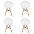 thumbnail image 4 of Set de sillas de plástico para niños y niñas – Resistentes, Ergónomicas y Seguras (BLANCO), 4 of 4