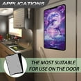 thumbnail image 6 of Yuyamidu Dolphin RV Door Window Shade Cover Decorative Cover Foldable RV Blackout UV Rays Protection Travel Trailer Door Blackout Window Shade, Purple, 6 of 7