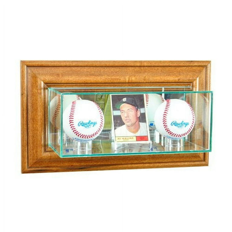 Perfect Cases and Frames Wall Mounted Card and Double Baseball Display Case - Walmart.com Perfect Cases and Frames Wall Mounted Card and Double Baseball Display Case - Walmart.com