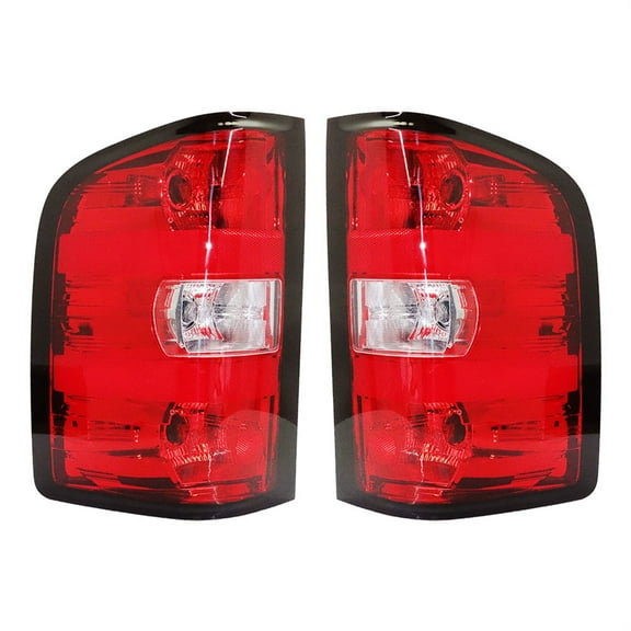 Labwork For 2007-2013 Chevrolet Silverado Pair Rear Tail Lights Brake Lamps Assembly