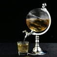 thumbnail image 1 of Dvkptbk Plastic Packaging Device Globes Shape Dispenser with Funnel and Stopper Tap Decanter Dispenser for Wine Liquors Whiskeydrinks Kitchen & Dining, 1 of 7