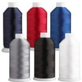 thumbnail image 1 of Superpunch SuperB Fil à Broder en Polyester Couleurs Assorties, 5000 m, 6 Cônes, 1 of 2