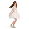 thumbnail image 3 of Kensie Girl Short Sleeve Allover Printed Ruffle Dress, Sizes 4-16, 3 of 6