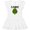 AA-White, variant on Inktastic Artichoke Lover Gift Baby Girl Dress