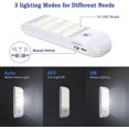 thumbnail image 5 of Luz de noche LED ZHAOCHENG 2 paquetes con sensor de movimiento recargables por USB luz blanca natural, 5 of 5