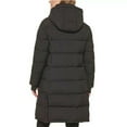 thumbnail image 5 of DKNY Women's Long Puffer Detachable Hooded Wind Resistant Jacket (Black, XL), 5 of 7