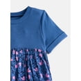 thumbnail image 2 of Wonder Nation Girls Woven Skirt Dress with Short Sleeves, Sizes 4-18, 2 of 3