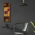 thumbnail image 6 of Epic Art 'Red Lily Two' by Viv Eisner, Acrylic Glass Wall Art, 12"x36", 6 of 8