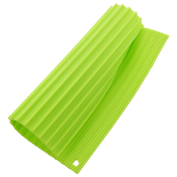 Soimiss Reusable Silicone Sushi Rolling Mat Light Green Easy to Clean Sushi Making Tool for Kitchen
