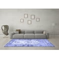 thumbnail image 3 of Ahgly Company Indoor Rectangle Animal Blue Traditional Area Rugs, 3' x 5', 3 of 4