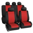 thumbnail image 1 of FH Group Car Seat Covers Full Set Neoprene - Universal Fit, Automotive Seat Covers, Airbag Compatible, Split Bench Rear Seat, Washable Car Seat Cover for SUV, Sedan, 1 of 6