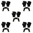 thumbnail image 2 of Thinsony Cotton Women Fingerless Mittens For Winter Soft And Comfortable Outdoor Activities Practical 5Set, 2 of 6