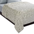thumbnail image 1 of HOMETRENDS Luxury Plush Green Polyester Bed Blanket, Double/Queen, 1 of 4