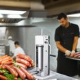 thumbnail image 6 of Festisoul Sausage Stuffer, 22LBS/10L Manual Sausage Maker Machine, Meat Stuffer with Dual Speed, Stainless Steel with 5 Stuffing Tubes for Commercial and Home Use, 6 of 8