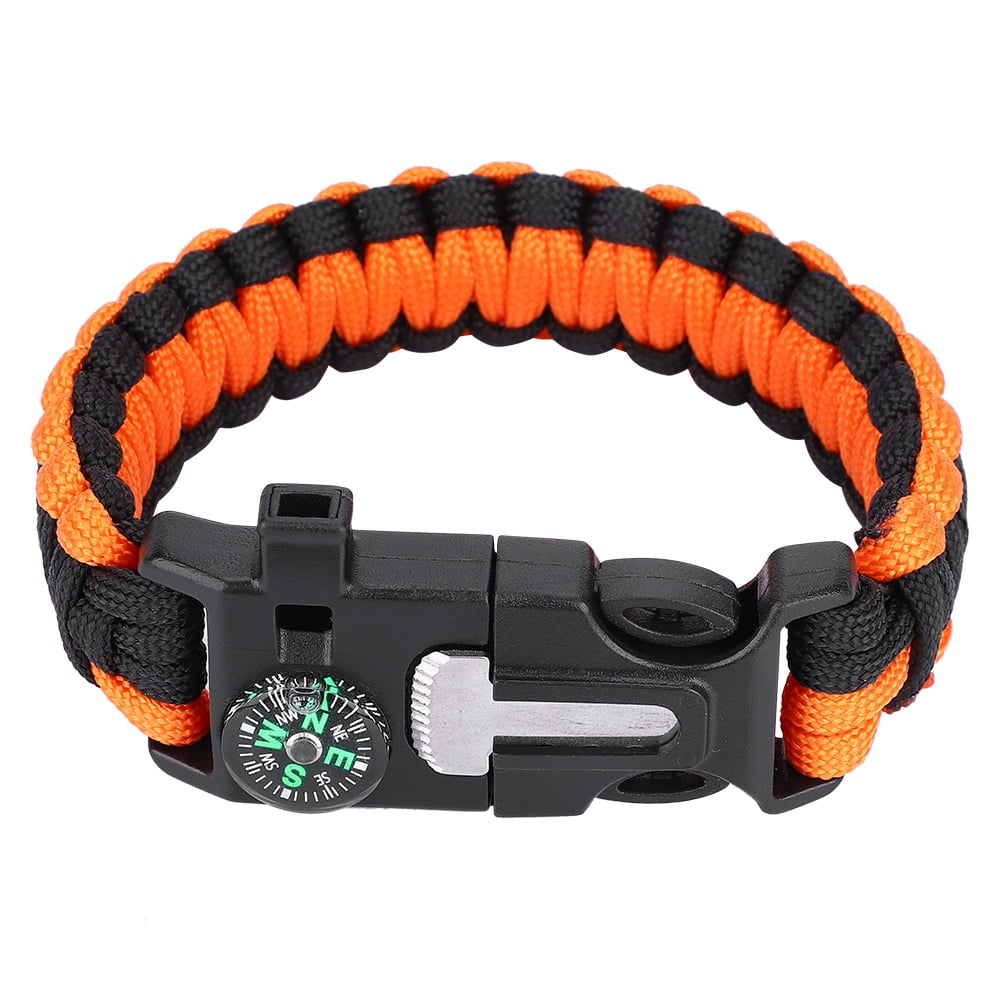 Spptty Paracord Survival Bracelets for Men Women Outdoor Bangles Wrap Umbrella Rope ,Bracelets