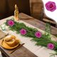 thumbnail image 1 of Rosas artificiales de seda multicolor, 1 of 7