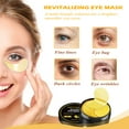 thumbnail image 2 of Devimic Golden Eye Mask, 30 Pairs Under Eye Masks for Dark Circles and Puffiness, Under Eye Patches for Puffy Eyes and Eye Bags, Gel Eye Mask Eye Pads for Face Skin Care, 2 of 8