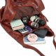 thumbnail image 4 of LHSHIDU Women's PU Leather Shoulder Bag for Work Travel Top Handle Handbag Purses Satchel Bag Large Capacity Commuter Bag, 4 of 7