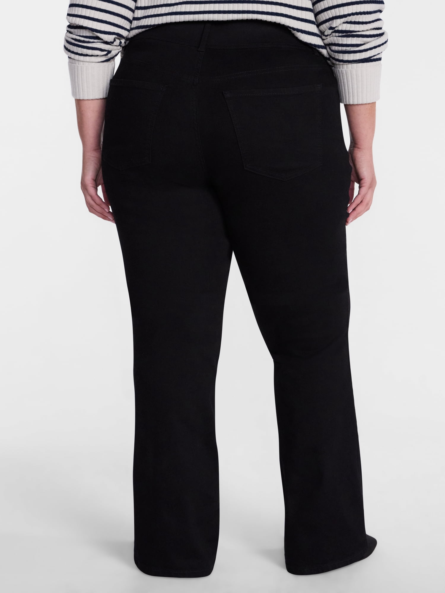 Terra & Sky Women's Plus Signature Jegging Bootcut, Sizes 0X-5X