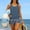 Navy, variant on pstuiky Womens Swimsuits Solid Color Crew Neck Adaptable Two Piece Swimwear Swim Suit Women Workout Two-Piece Sets Chest Support with Boy Shorts Swim Suit Women