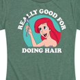 thumbnail image 3 of Disney Princess - Ariel Good For Doing Hair - Women's Short Sleeve Graphic T-Shirt, 3 of 5