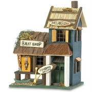 Home Decorative Bass Lake Lodge & Bait Shop Birdhouse